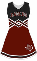 **Pre-Order** Roosevelt Eagle Cheer Uniform with Separate Shorts